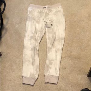 Tie dyed joggers